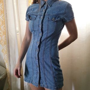 Vintage 90’s Denim Mini Dress